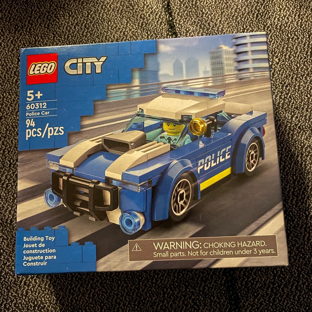 Lego city police car